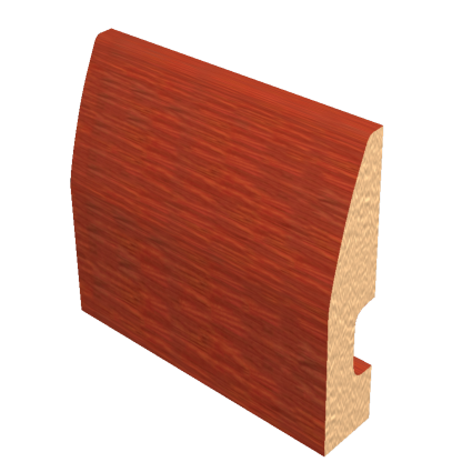 Laminated Baseboard Caoba #2386