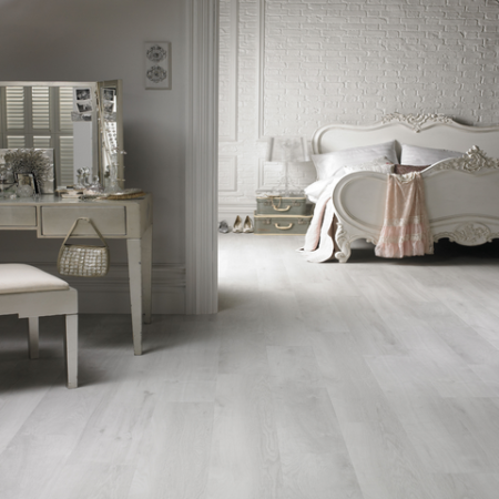 VIP Luxor White Gray Luxury Vinyl Flooring