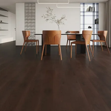 Empire Nocce Milano Flooring installed living room.