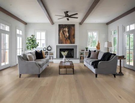 Misty White Oak Nature Woodura Flooring