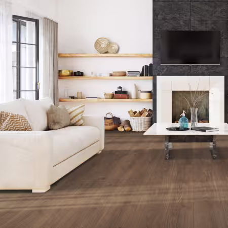 Immerse yourself in the elegance of Quick-Step NatureTek Select Palisades Park Brown Thrasher Oak Laminate Flooring. This innovative flooring combines style, durability, and practicality in one exceptional package. The NatureTEK® technology ensures unparalleled water resistance, making it perfect for high-traffic areas and spills. The durable surface provides exceptional scratch resistance, ensuring long-lasting beauty. The milled bevel edge creates a realistic wood appearance. The Uniclic® locking system allows for easy installation, making it a DIY-friendly option. The built-in 2mm pad simplifies installation and reduces noise while providing comfort underfoot. Whether you're looking to upgrade your living room or transform your commercial space, Quick-Step NatureTek Select Palisades Park Brown Thrasher Oak is the perfect choice. Key Features: Plank size: 7.5" x 47.25" (12 mm thick with attached pad) Coverage per box: 19.63 sq. ft. Uniclic® installation Waterproof Scratch and stain resistant Realistic wood appearance Residential and commercial warranty