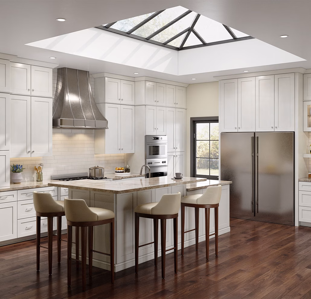 Jarlin Cabinetry Dove White Shaker