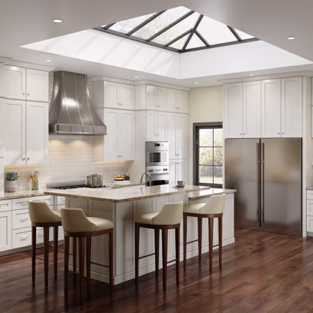 Jarlin Cabinetry Dove White Shaker
