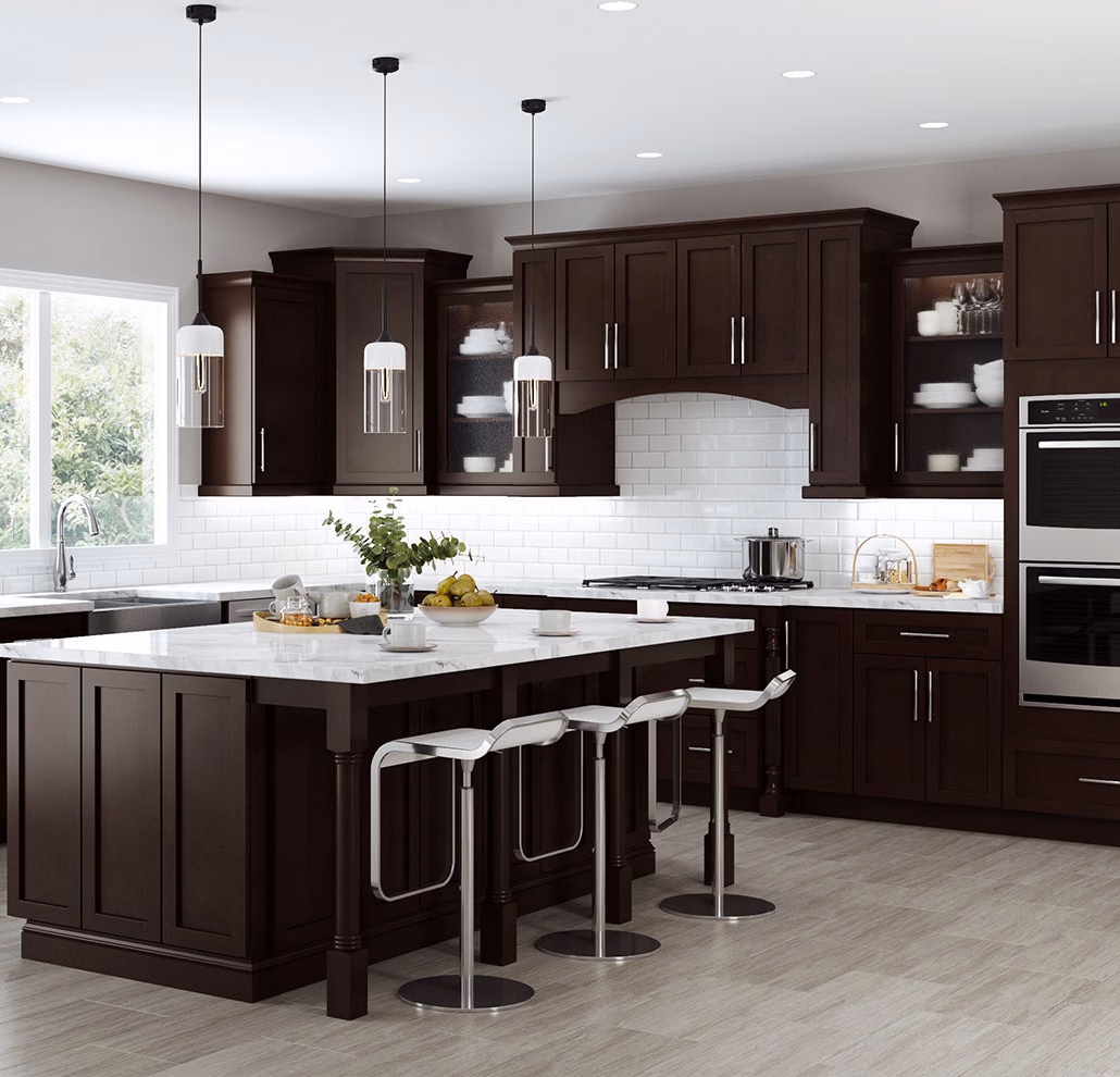 Jarlin Cabinetry Ebony Shaker