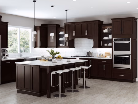 Jarlin Cabinetry Ebony Shaker
