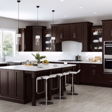 Jarlin Cabinetry Ebony Shaker