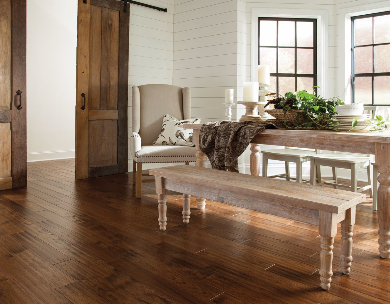 Mullican Chatelaine Provincial hardwood flooring color and grain