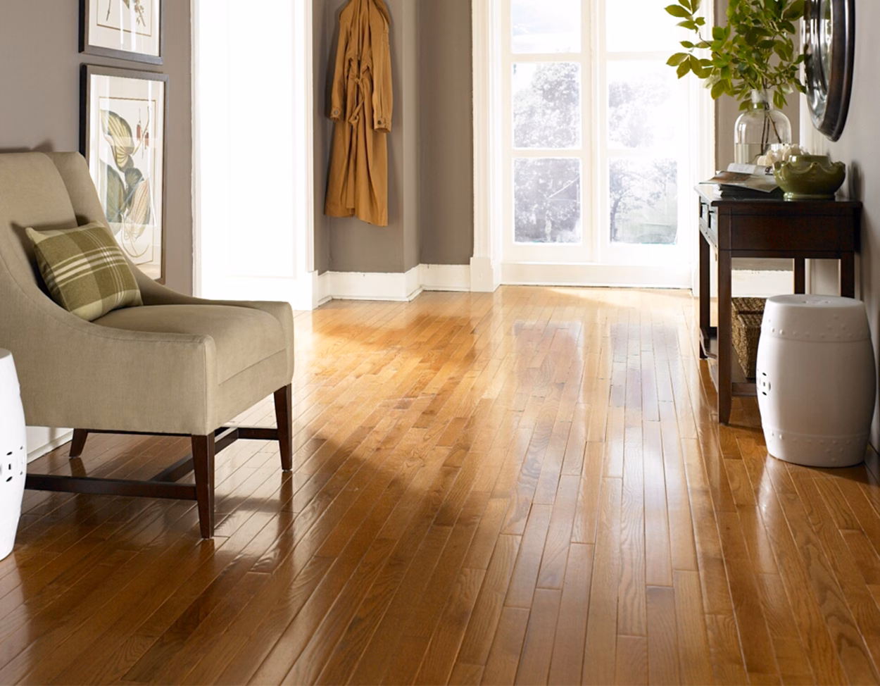 Mullican St. Andrews Stirrup hardwood flooring color and grain