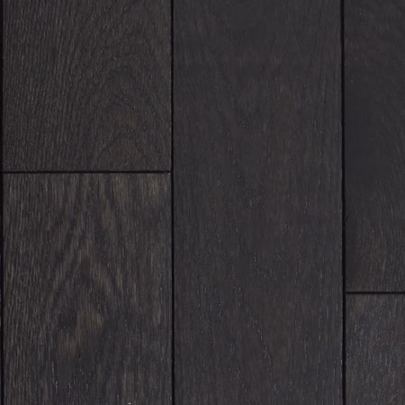 Mullican Williamsburg Plank Black Pearl hardwood flooring color and grain