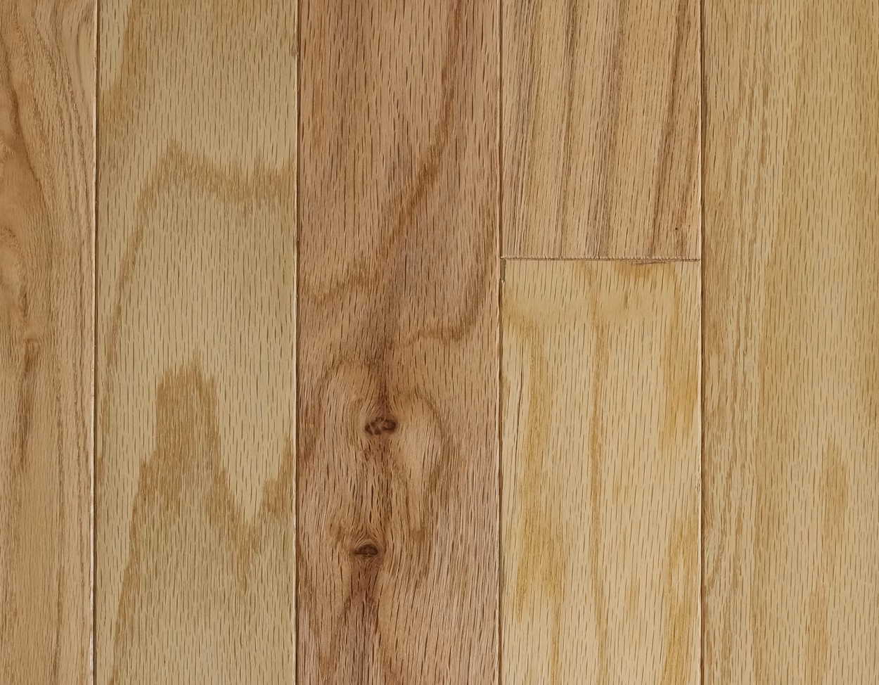 Mullican Newtown Plank Natural hardwood flooring color and grain