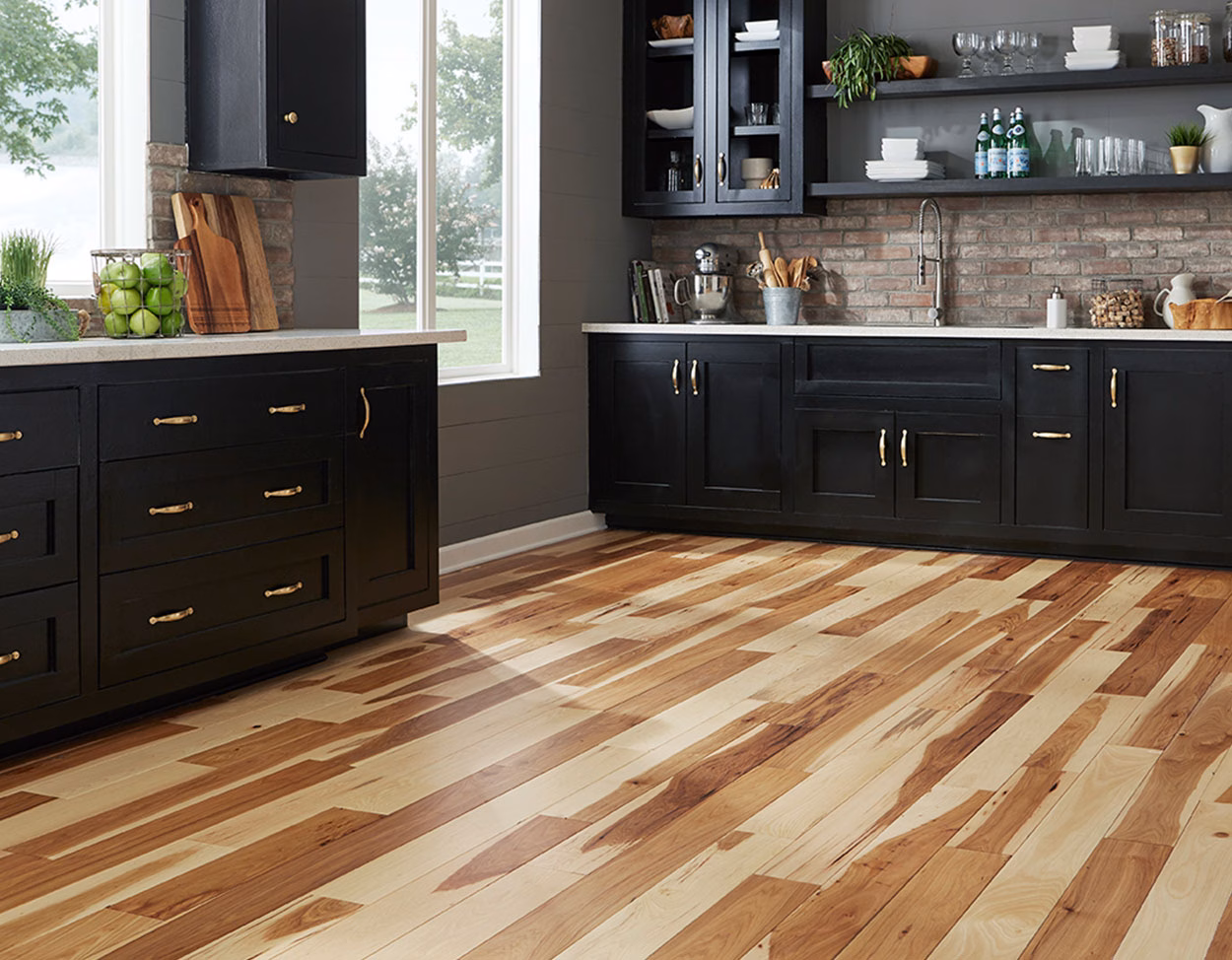 Mullican Nature Solid Natural hardwood flooring color and grain