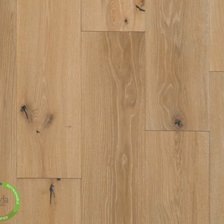Mullican Castillian Premier Coastal Fog hardwood flooring color and grain