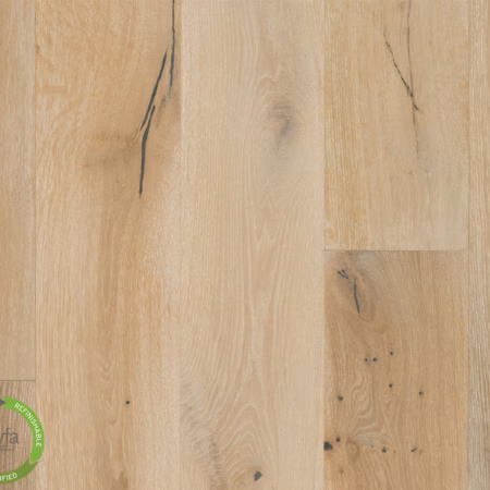 Mullican Castillian Premier Offshore Mist hardwood flooring color and grain
