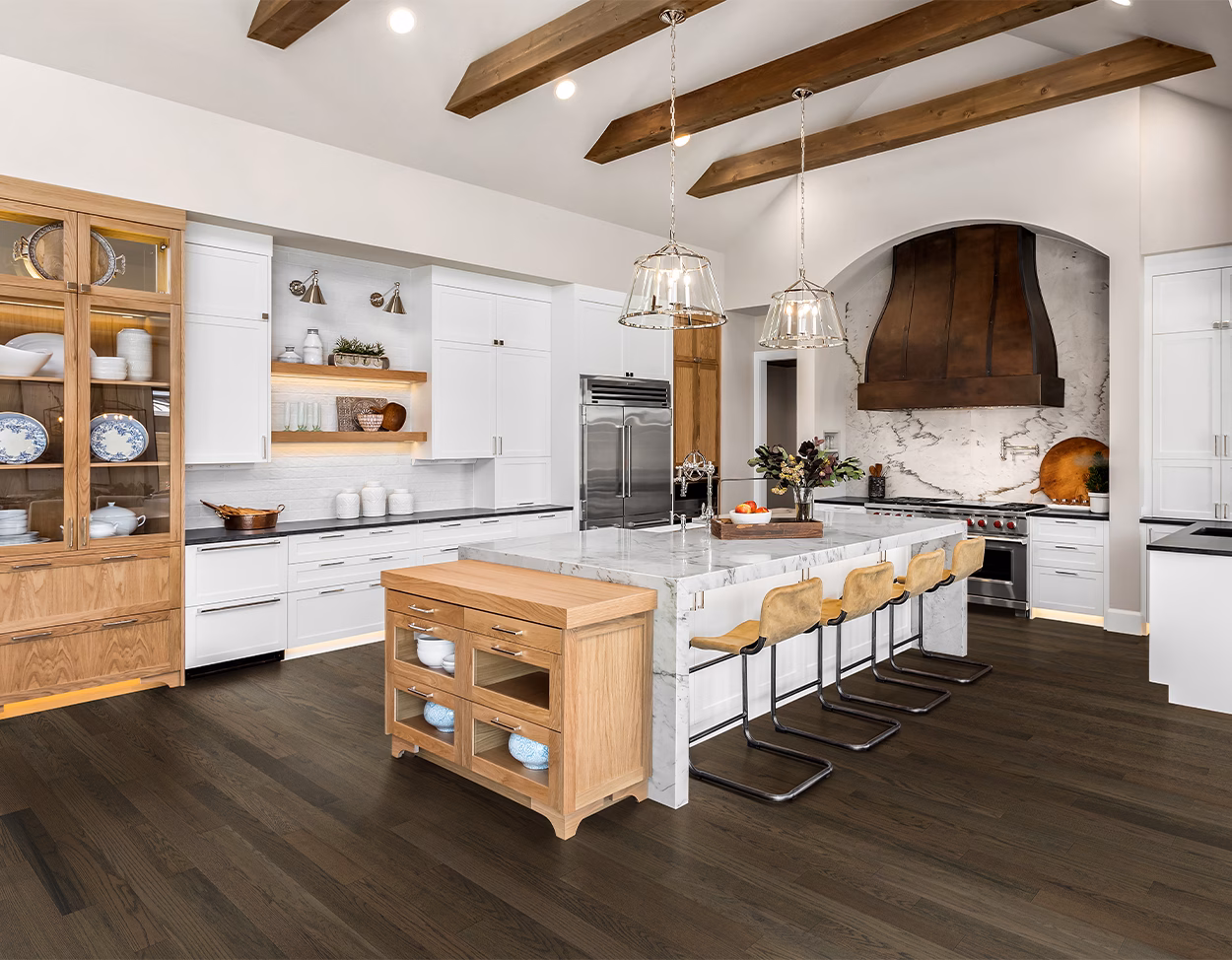 Mullican Nordic Naturals Copenhagen hardwood flooring color and grain