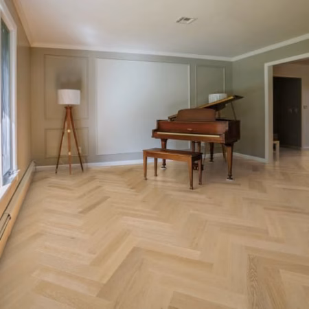 Nuvelle Madera Herringbone Husk Hardwood Flooring