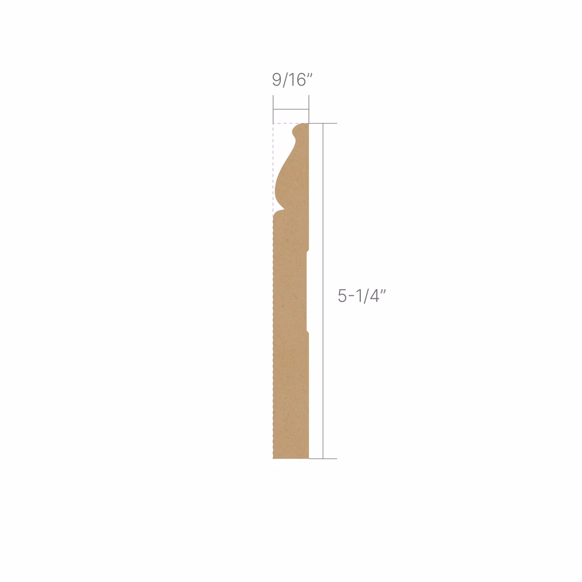 Masters Baseboard MDF 5163 - Image 2