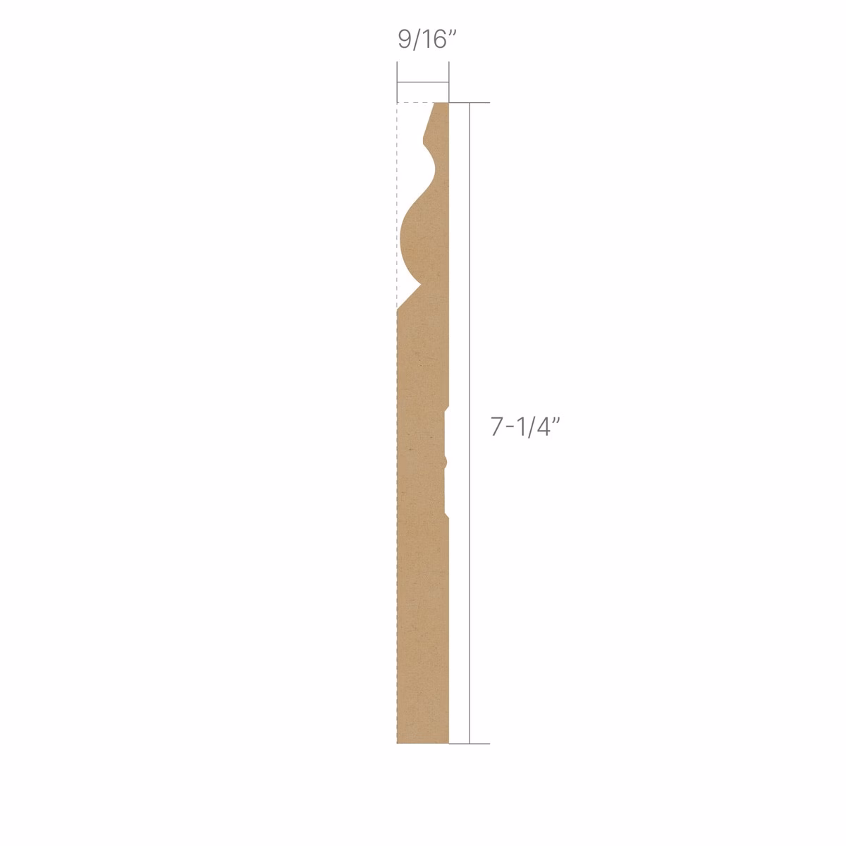Masters Baseboard MDF 725 - Image 2