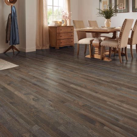 Bruce American Treasures Beach Cove hardwood flooring installed in a room