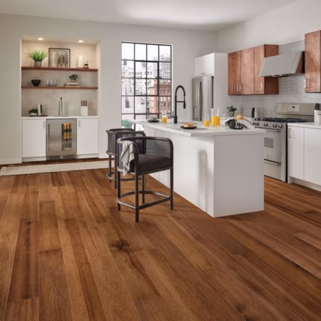 Bruce Treescape Brandywine hardwood flooring installed in a room