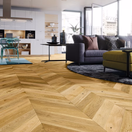 Barlinek Caramel Oak Chevron
