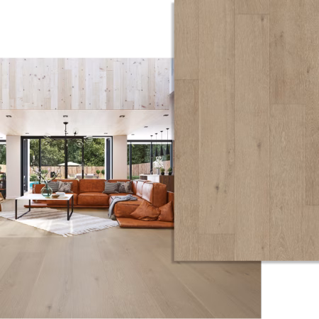 Ribadao Botanica Lusso Celeste Engineered Hardwood Flooring