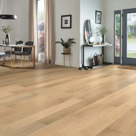 Hartco Prime Harvest Elite Welcome Summer hardwood flooring installed in a room