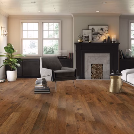 Hartco Coastal Highway Savor Summer hardwood flooring installed in a room