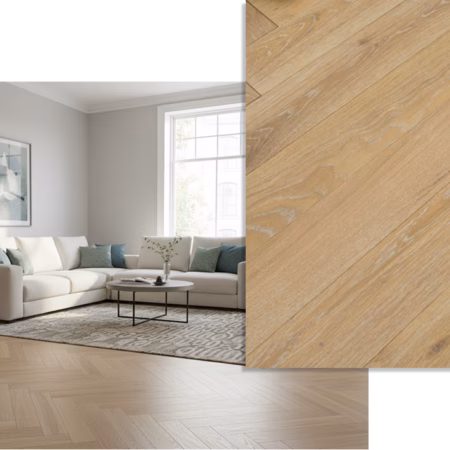 Ribadao Rio Rhone Herringbone Engineered Hardwood Flooring