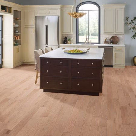 Hartco Prime Harvest Elite Welcome Summer hardwood flooring installed in a room