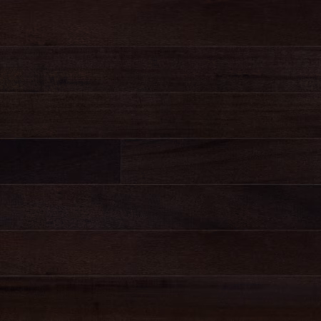 Indusparquet Solido Tigerwood (Muiracatiara) Midnight hardwood flooring color and grain