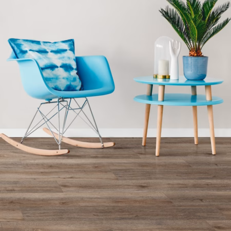 Congoleum Triversa Prime Brindle vinyl flooring installed in a room