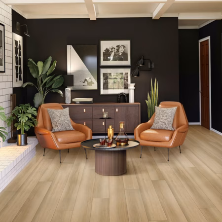 Congoleum Triversa Prime Sunbeam vinyl flooring installed in a room