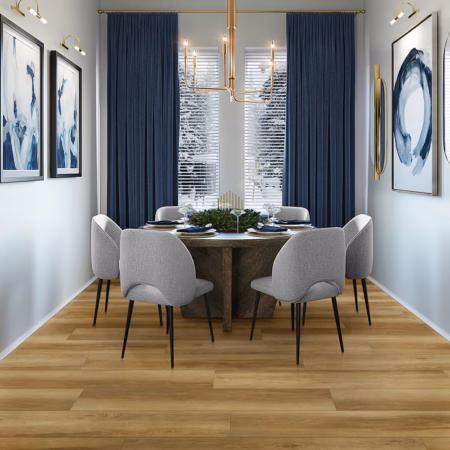 Congoleum Triversa Prime Grain vinyl flooring installed in a room