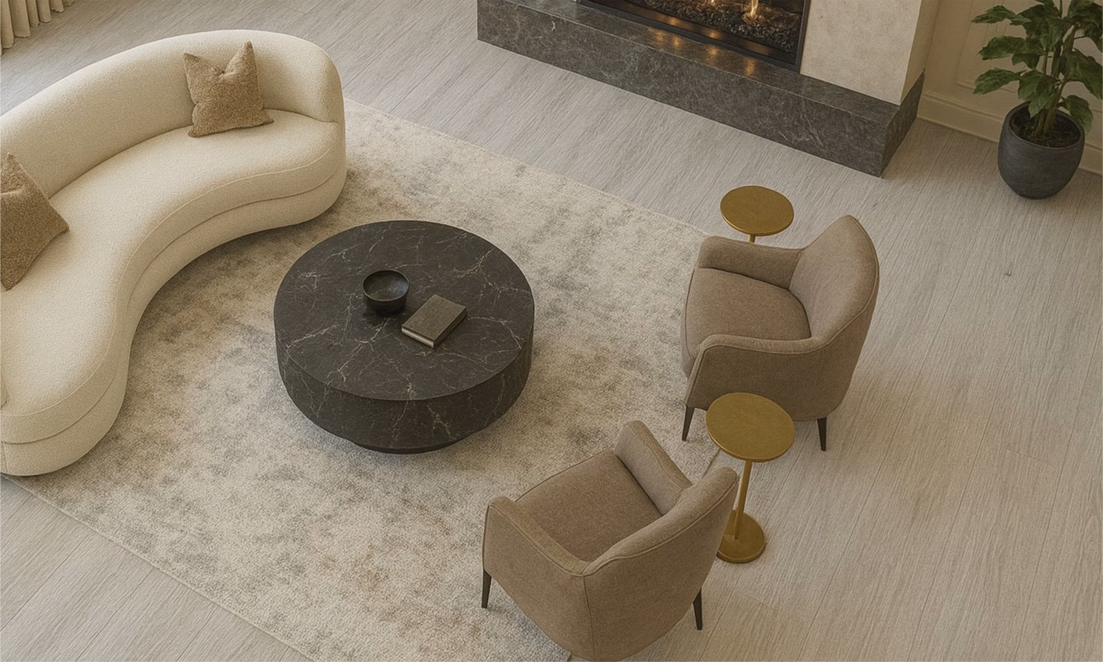 Alon Atomic Metal Gray Luxury Vinyl Flooring