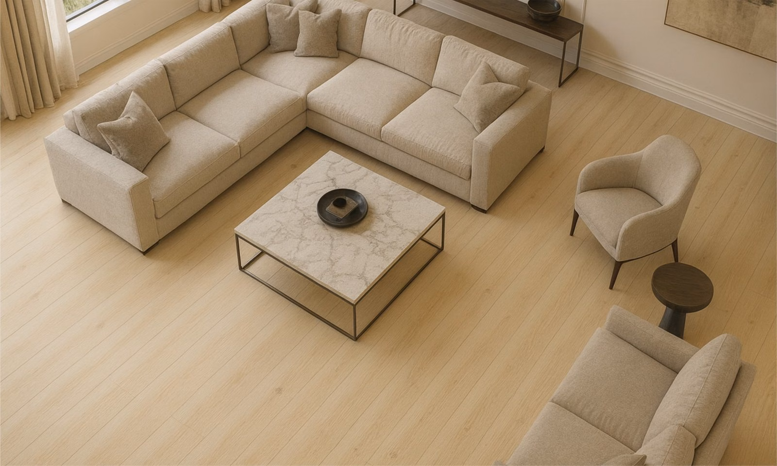 Alon Atomic Serene Sand Luxury Vinyl Flooring