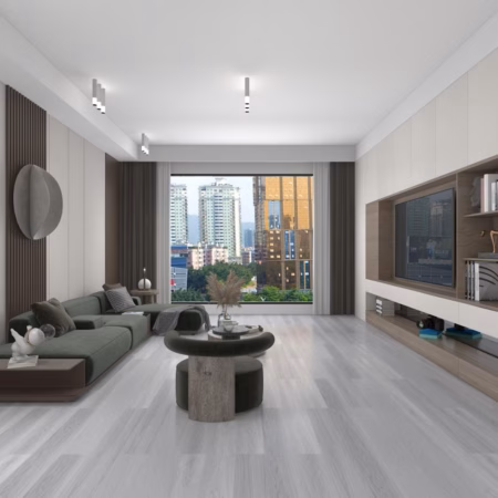 Alon Space Silk Grey Luxury Vinyl Flooring