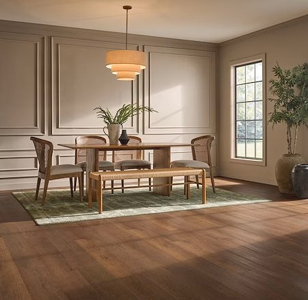 Armstrong Clove Brown flooring in a room