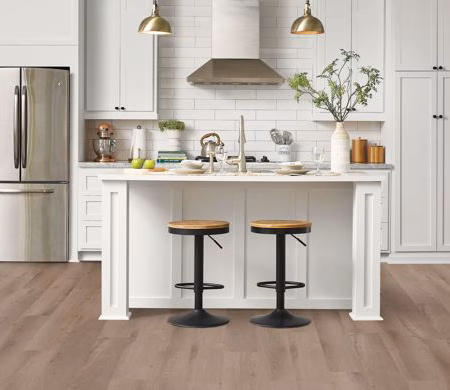 Armstrong Lexington Brown flooring in a room