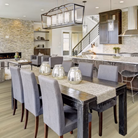 Axiscor Ascend Alpine vinyl flooring installed in a room