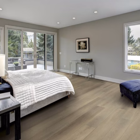 Axiscor Ascend Highland vinyl flooring installed in a room
