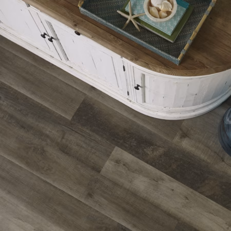 Axiscor Prime Plus Reclaimed vinyl flooring installed in a room
