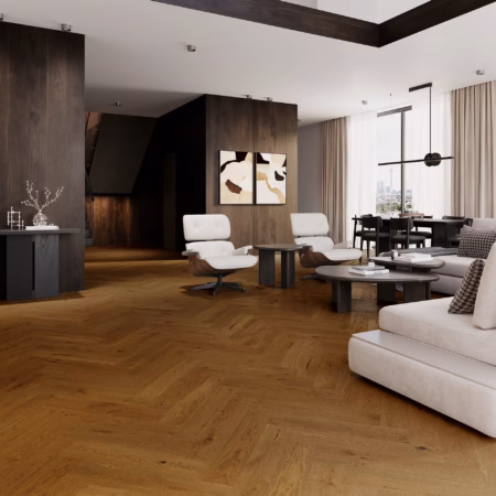 Barlinek Brown Sugar Oak Herringbone