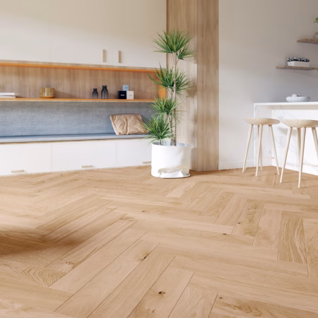 Barlinek Lombardy Oak Herringbone