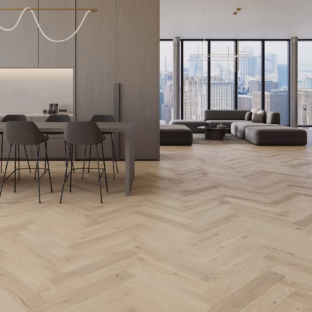 Barlinek Marzipan Muffin Oak Herringbone