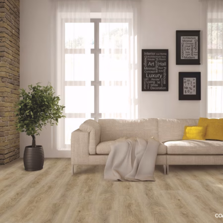 Chesapeake Coastal Distant Shore flooring installed in a room
