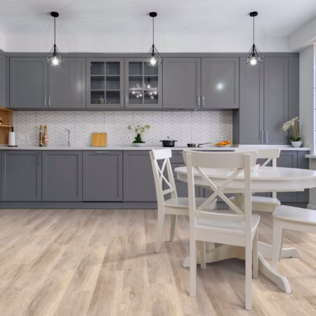 Chesapeake Maritime Even Keel flooring installed in a room