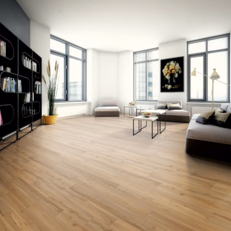 Chesapeake ProSolutions Rainfall flooring installed in a room