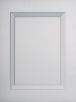 Eurocraft Daytona Designer White cabinet door (DDW)
