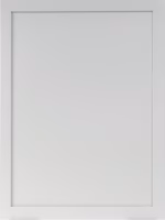 Eurocraft Princeton Designer White cabinet door (PDW)