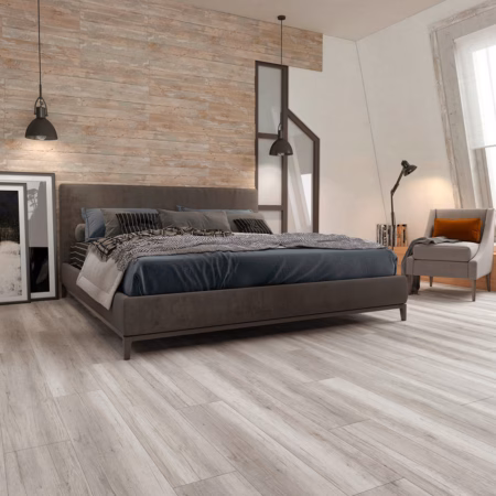 INSPIRATIONS W/ PAD Oak Light Grey by SFI installed room scene